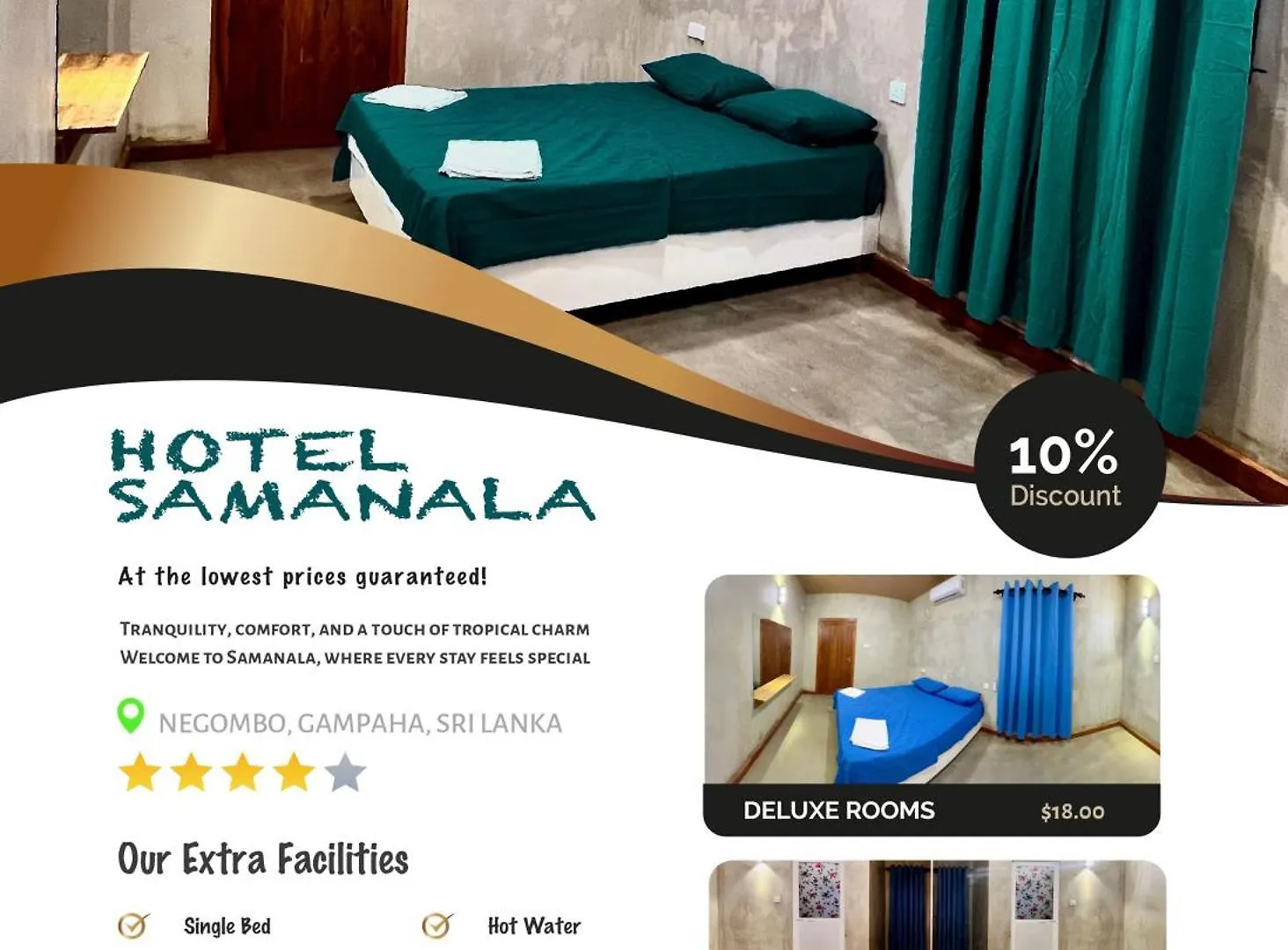 ***  Hotel Samanala Negombo Šrí Lanka